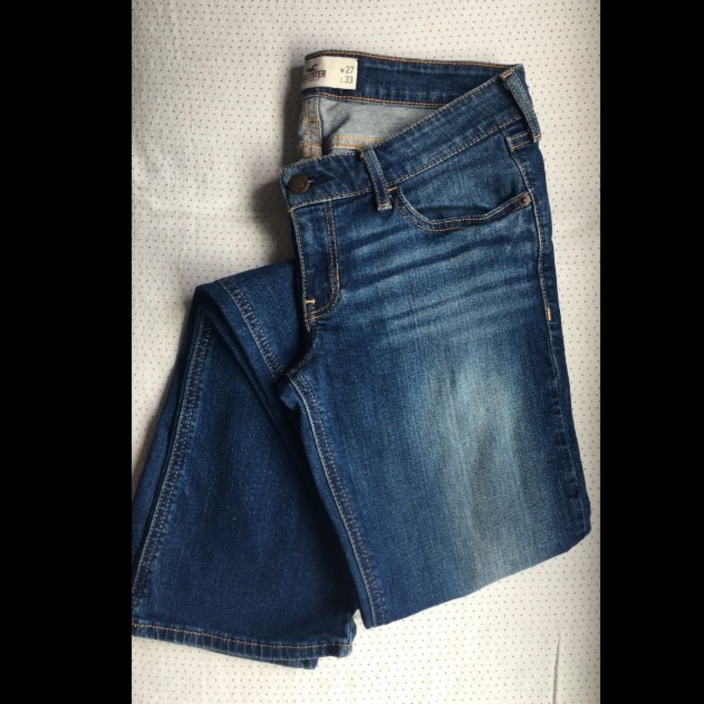 Hollister Darkwash Bootcut Jeans